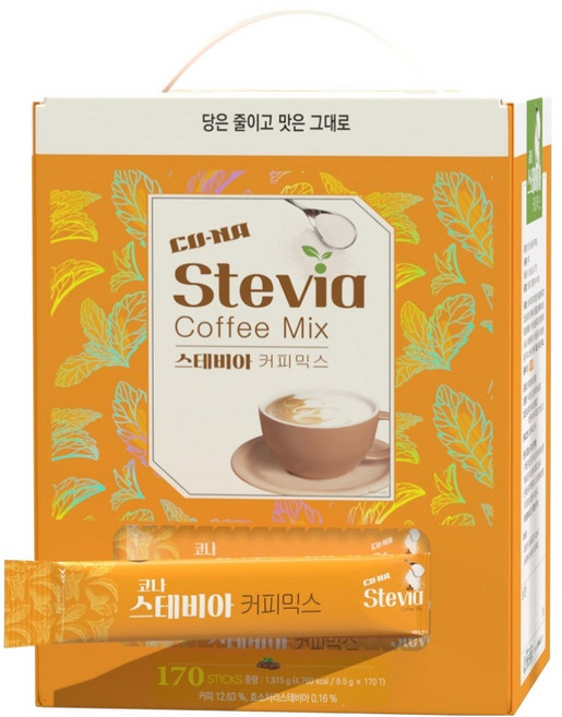CONA 스테비아 커피믹스, 9.5g, 170개입, 1개