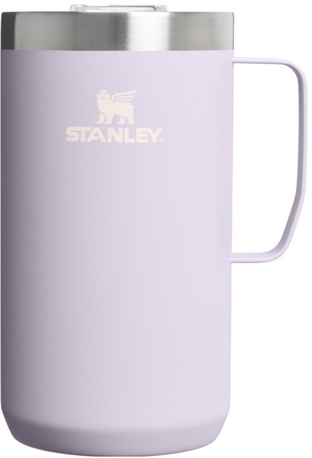 스탠리 에브리데이 캠프 머그, 퍼플 더스트, 1개, 709ml