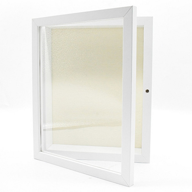 알럽홈 임밍아웃 임신테스트기 육아 추억 보관 액자 L261-009227, 1개, 화이트