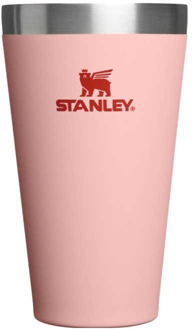 스탠리 스태킹 파인트 텀블러, 피치 로즈, 1개, 473ml - 쿠팡
