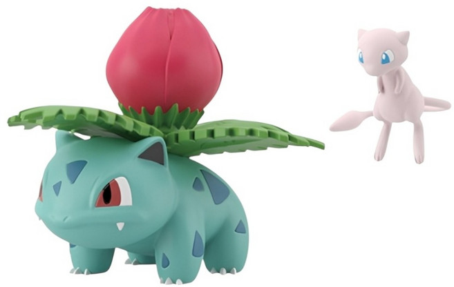 BANDAI 精靈寶可夢盒玩 關都地區 夢幻&妙娃草, 1個