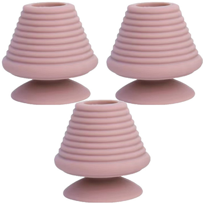 KOVIRA 냄새차단 세면대 오버플로우 3p, 핑크