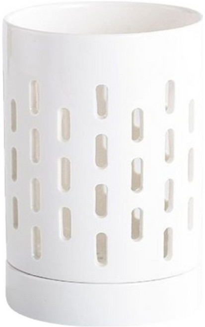 쿠쏘 고품격 디자인 인테리어 수저통, 화이트, 1개