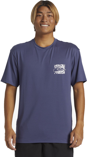 퀵실버 반팔 래쉬가드 QE21RE012BQY