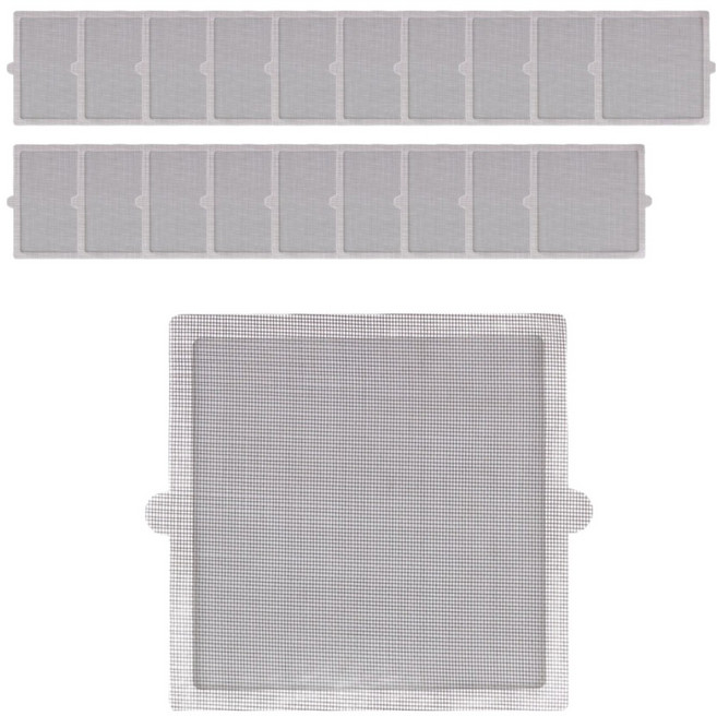 생활드림 사각 욕실 배수구 거름망 20p, 그레이