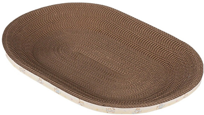 세이코코아 골판지 스크래쳐 타원형, 1개