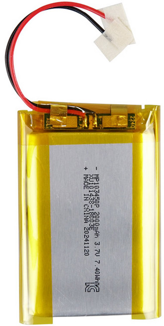 컴스 103450P 충전지 3.7V 2000mAh 리튬폴리머 배터리 UB135, 1개입, 1개, MP103450P