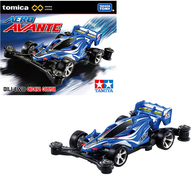 TOMICA Premium Unlimited 4WD Aero Avante 迷你四驅車 TOMICA P-12, 1個, 混合色