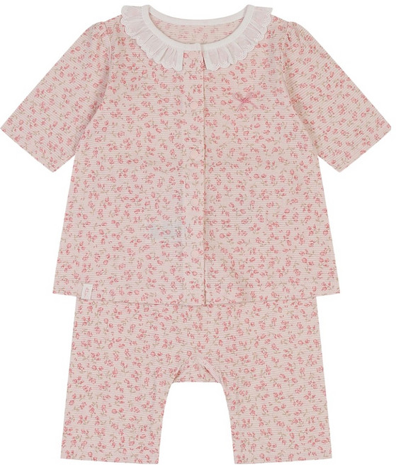 에뜨와 리엘 7부 면 내의 상하의 세트