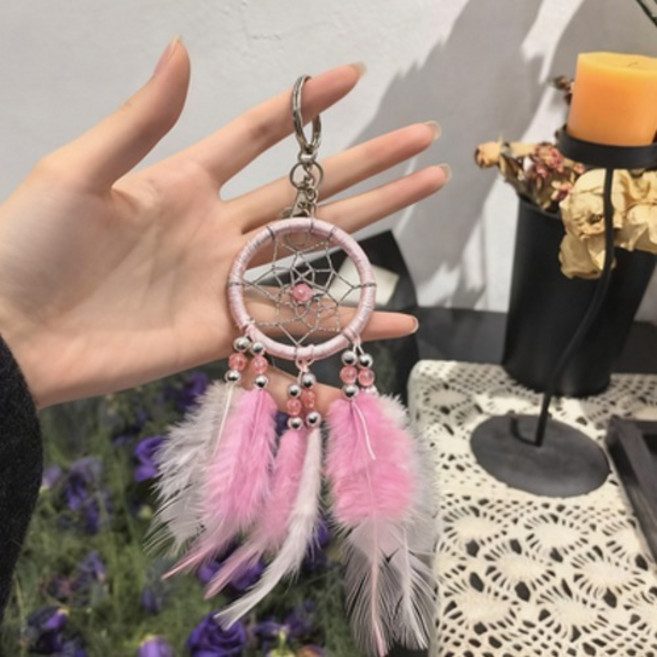 인아트 창문장식 인테리어모빌, 분홍색