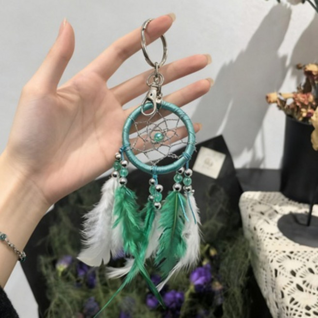 인아트 창문장식 인테리어모빌, 청록색