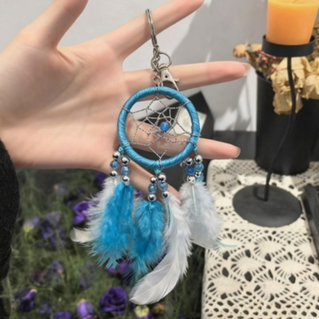 인아트 창문장식 인테리어모빌, 하늘색