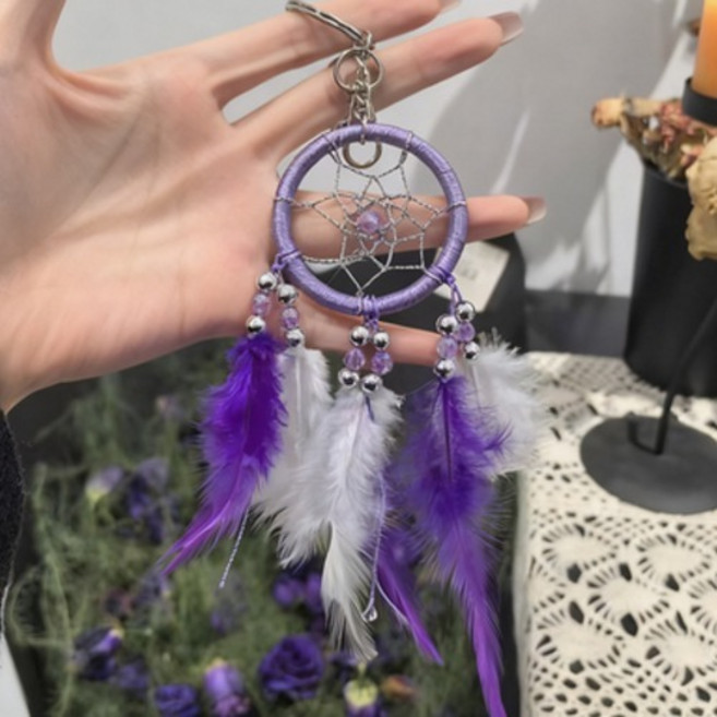 인아트 창문장식 인테리어모빌, 연한 보라색