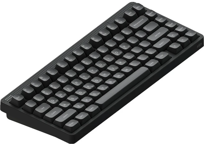 누피 기계식 유무선 텐키리스 키보드, 맥스갈축, NODE75 HP, 잉크 그레이 - 쿠팡