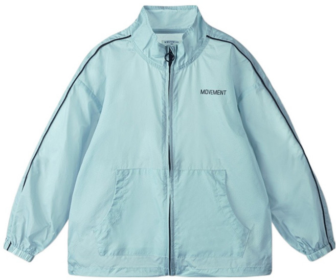 월튼키즈 아동용 파이핑홑겹 바람막이 점퍼