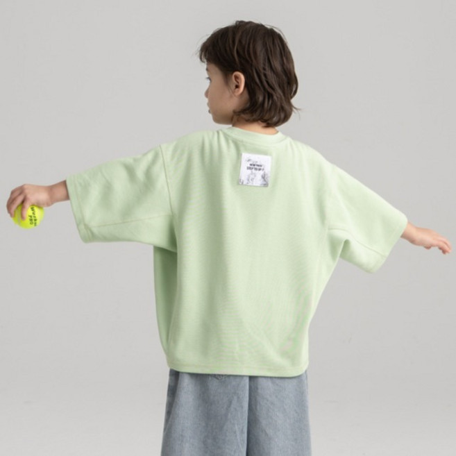 제이키즈 차나 오버핏 티셔츠 J7091