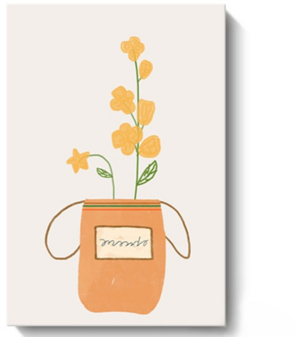 선빛 인테리어 모모 캔버스 액자 유채꽃