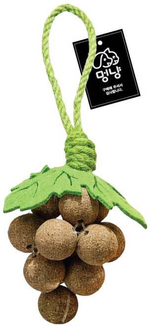 멍냥 고양이 냥포도 장난감 3종 세트 마타타비, 브라운, 1개