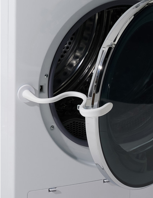 JAJU 세탁기 문 닫힘 방지 자석 홀더, 화이트, 1개