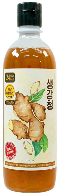 티바인 알룰로스 생강청, 1개, 1개입, 590g