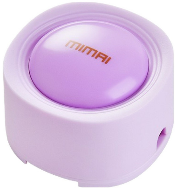 메이크마인 부착형 전원 코드선 케이블 가전 전선 수납 선정리 클립, 퍼플, 1개