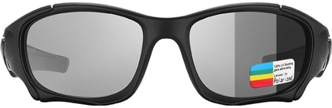 케이딤 스포츠 미러 편광 선글라스 623, C12_무광블랙／변색렌즈, 1개