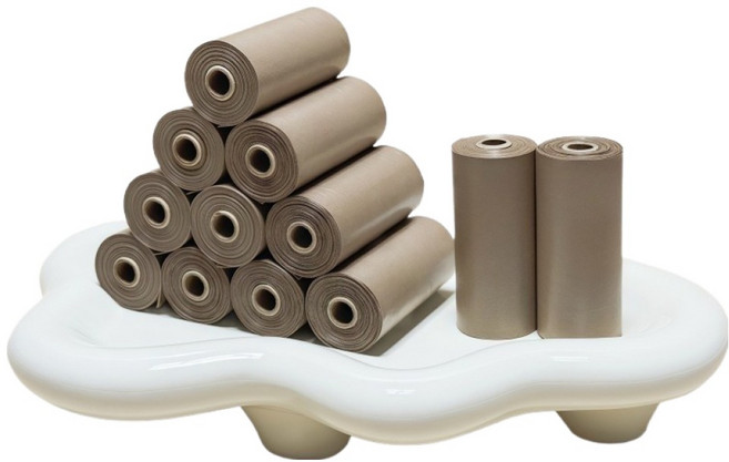 ZIO장바구니 강아지 배변봉투 31 x 22.5 cm, 커피색, 15개, 15개입