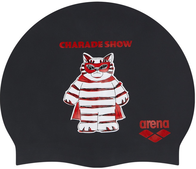 아레나 트윕시크릿 실리콘 수모 A6AC1AC80, 1개, BLACK