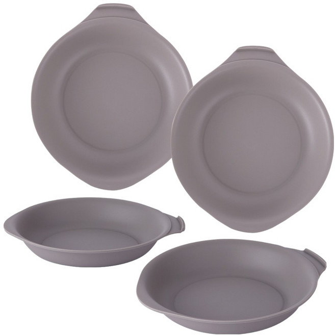 라라온 후르츠 파스타볼 L, 그레이, 4개