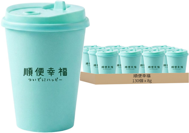 順便幸福 隨行手沖杯 榛果黑巧克濾掛咖啡, 8g, 1組, 5個裝