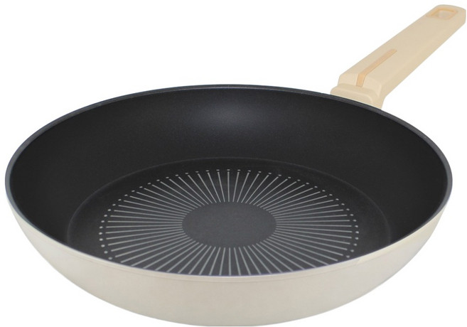 러브송 베이지데이 IH 단조 프라이팬, 1개, 28cm