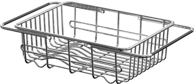 존그로벌 스덴 식기 건조대 길이조절, 1개, 실버
