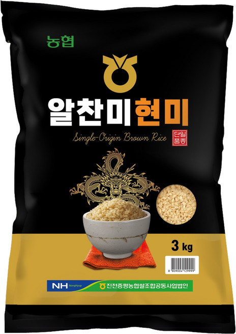 농협 알찬현미, 3kg, 1개