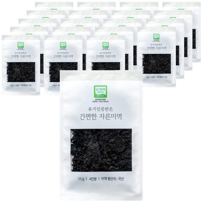 Urban Days 方便切段海帶芽, 15g, 20個