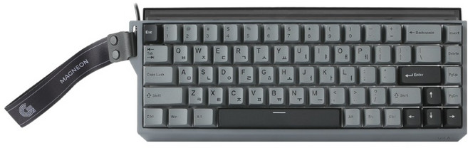 g-clicker Magneon 8K 快速觸發 磁吸式電競機械式有線鍵盤 粉紅音速磁軸, 月光石灰, GRT68, 製造商軸