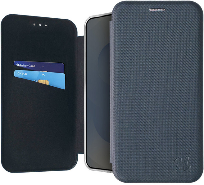 모나프리 드로우 라인 마그네틱 플립 휴대폰 케이스