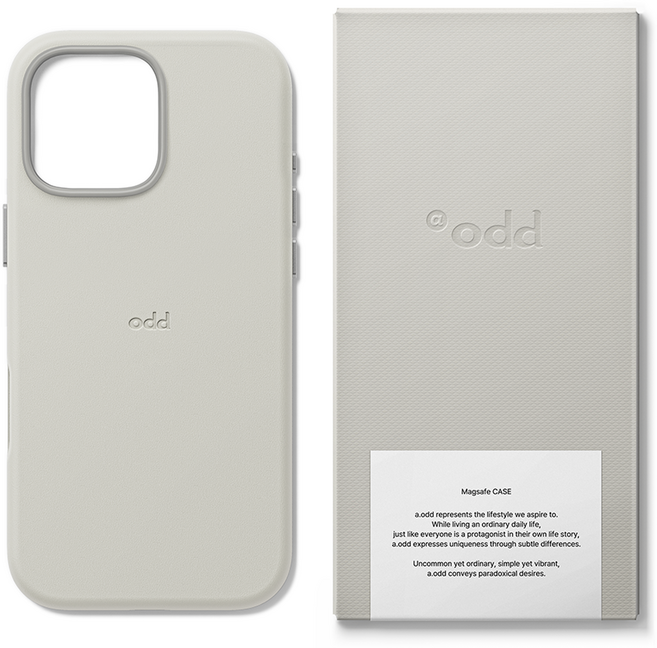 에이오드 가죽 맥세이프 휴대폰 케이스