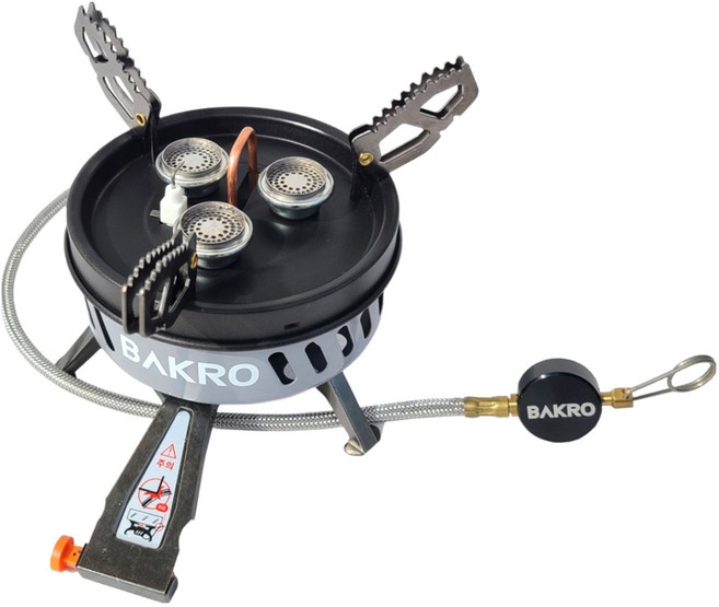 바크로 와우 강염 로켓스토보 BKB-125A, 그레이, 1개