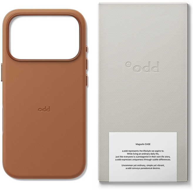 에이오드 가죽 맥세이프 휴대폰 케이스