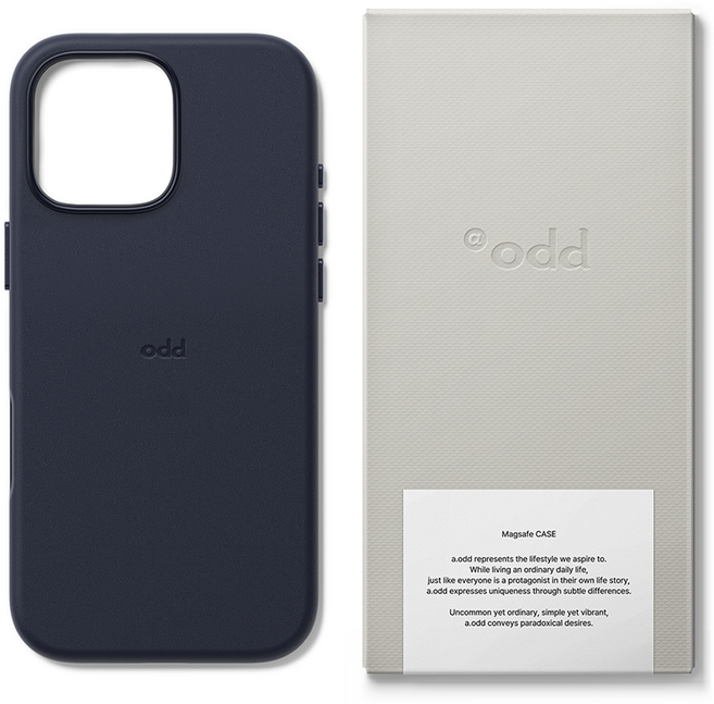 에이오드 가죽 맥세이프 휴대폰 케이스