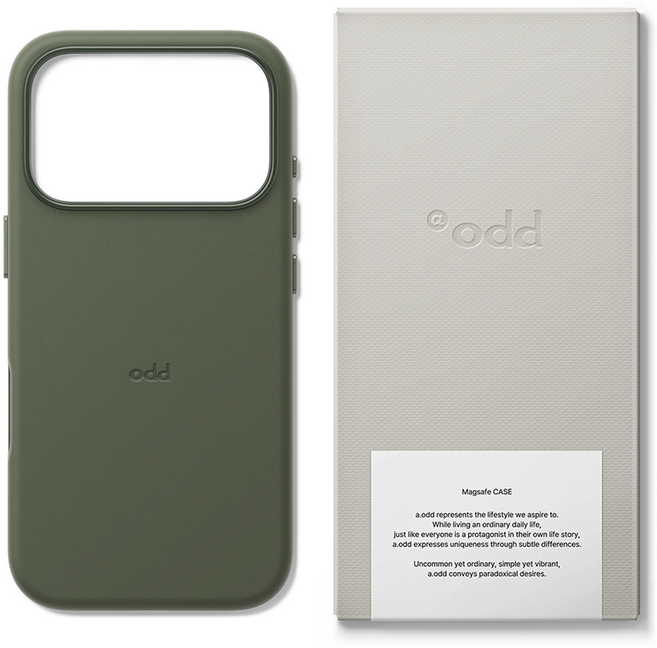 에이오드 가죽 맥세이프 휴대폰 케이스