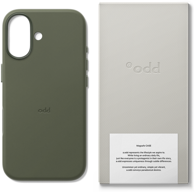 에이오드 가죽 맥세이프 휴대폰 케이스