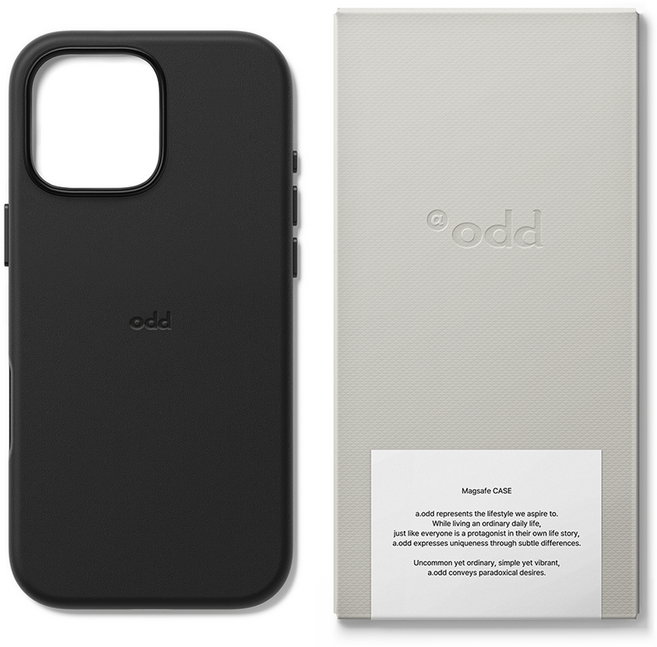 에이오드 가죽 맥세이프 휴대폰 케이스