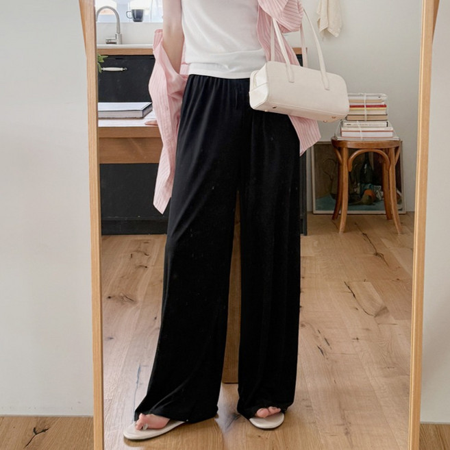 이블렛 여성용 롱/숏 기장 릴리브 쿨 밴딩팬츠