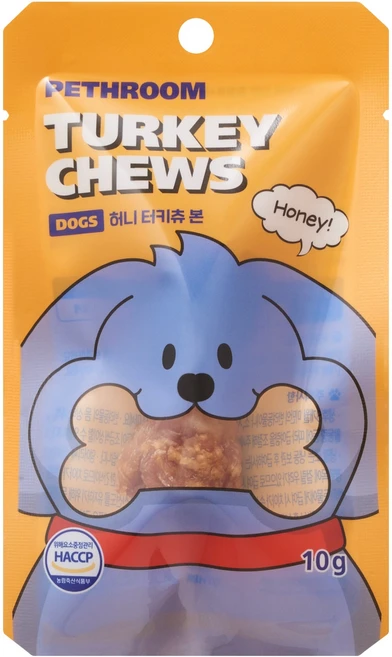 페스룸 강아지 허니 터키츄, 1개 - 쿠팡