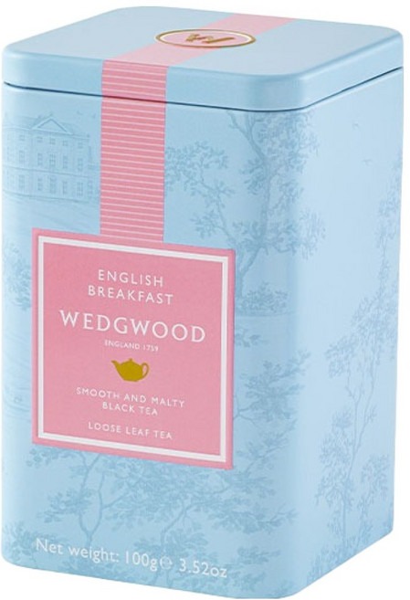 웨지우드 잉글리쉬 브렉퍼스트 티 캐디, 100g, 1개, 1개입