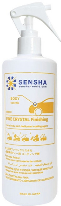 센샤 셀프 파인크리스탈 피니싱 유리막 코팅제, 1개, 800ml