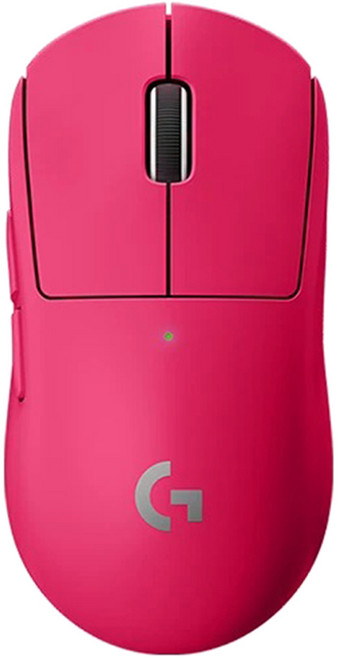 로지텍 PRO X SUPERLIGHT 2 무선 마우스, 핑크