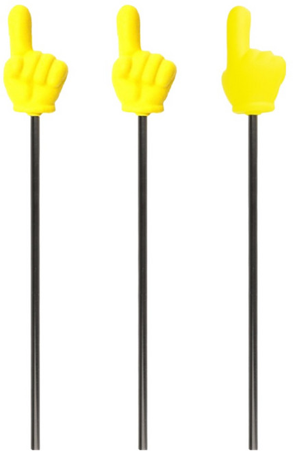 스투피드 손가락 지시봉, 혼합색상, 3개