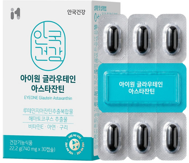 AG HEALTH 葉黃素蝦紅素 22.2g, 30錠, 1個